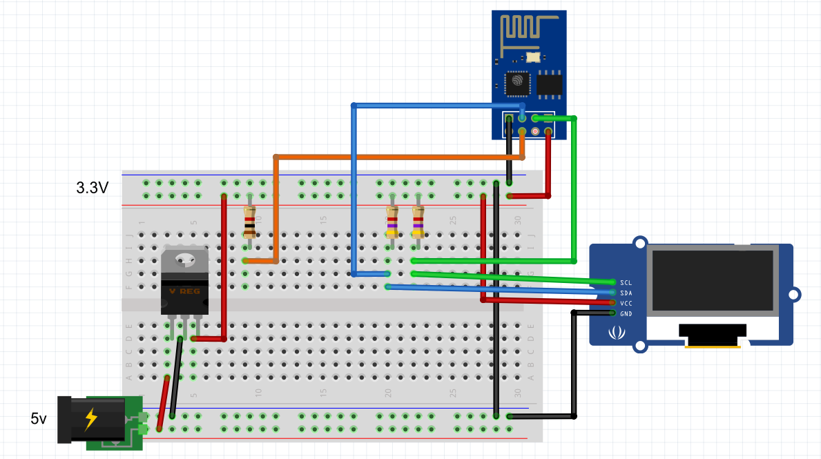 Schéma I2C