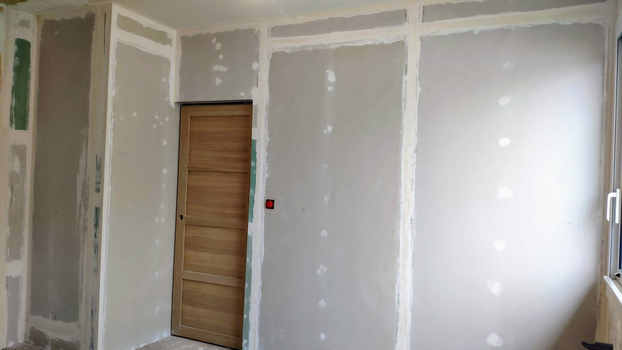 Installation des plaques BA13 standard