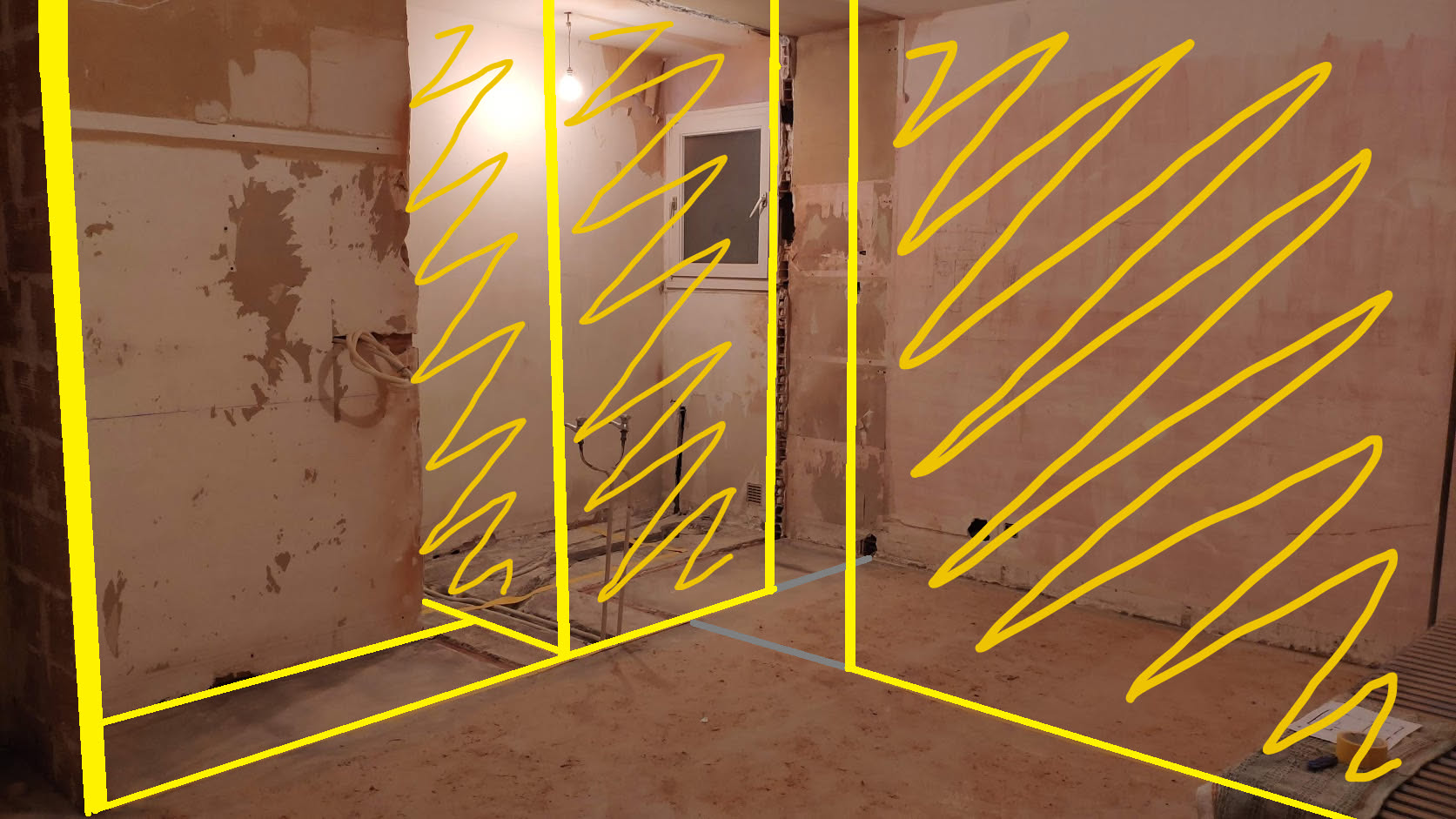 Projection 3D des nouveaux espaces