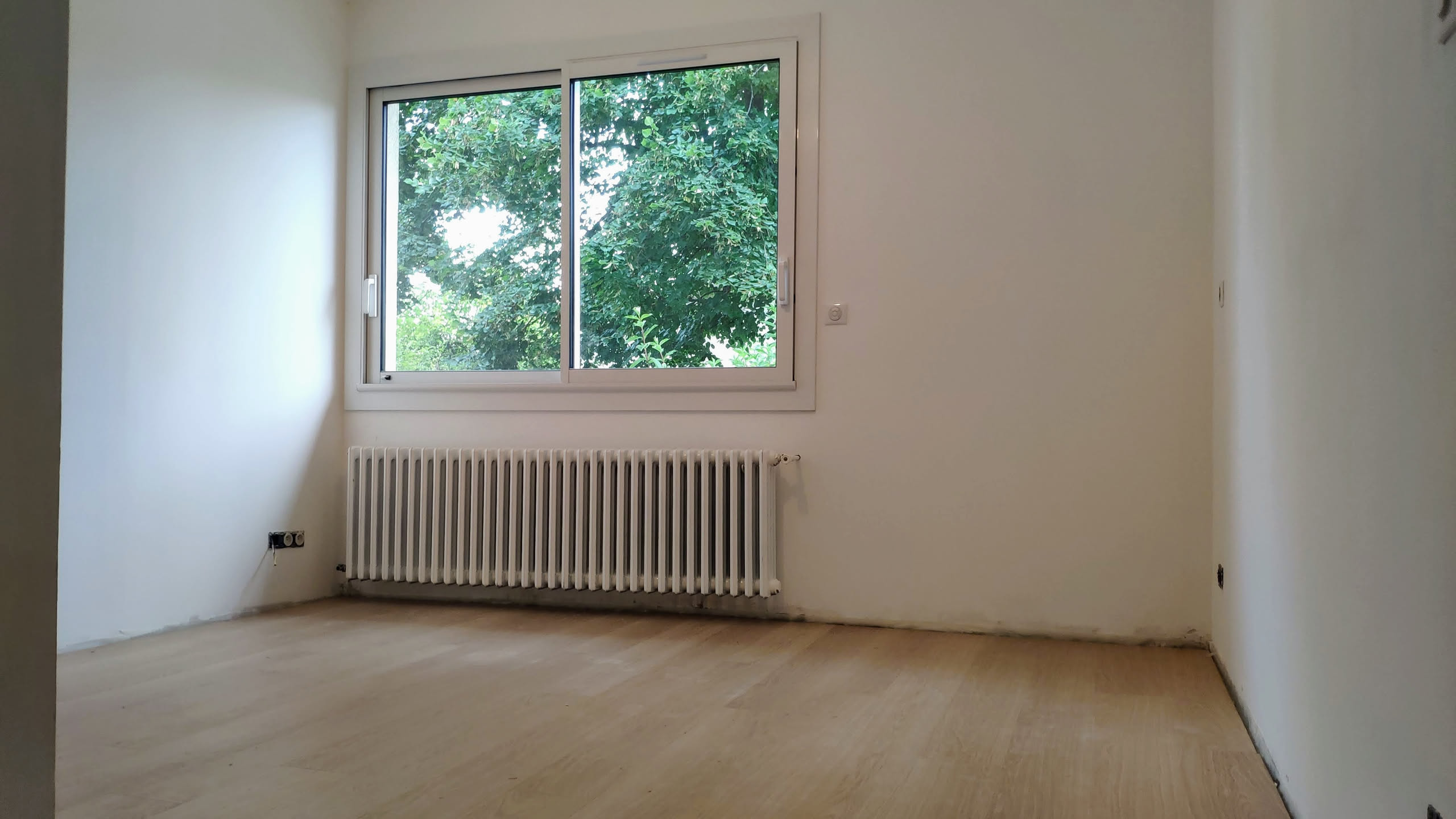 Plancher terminé