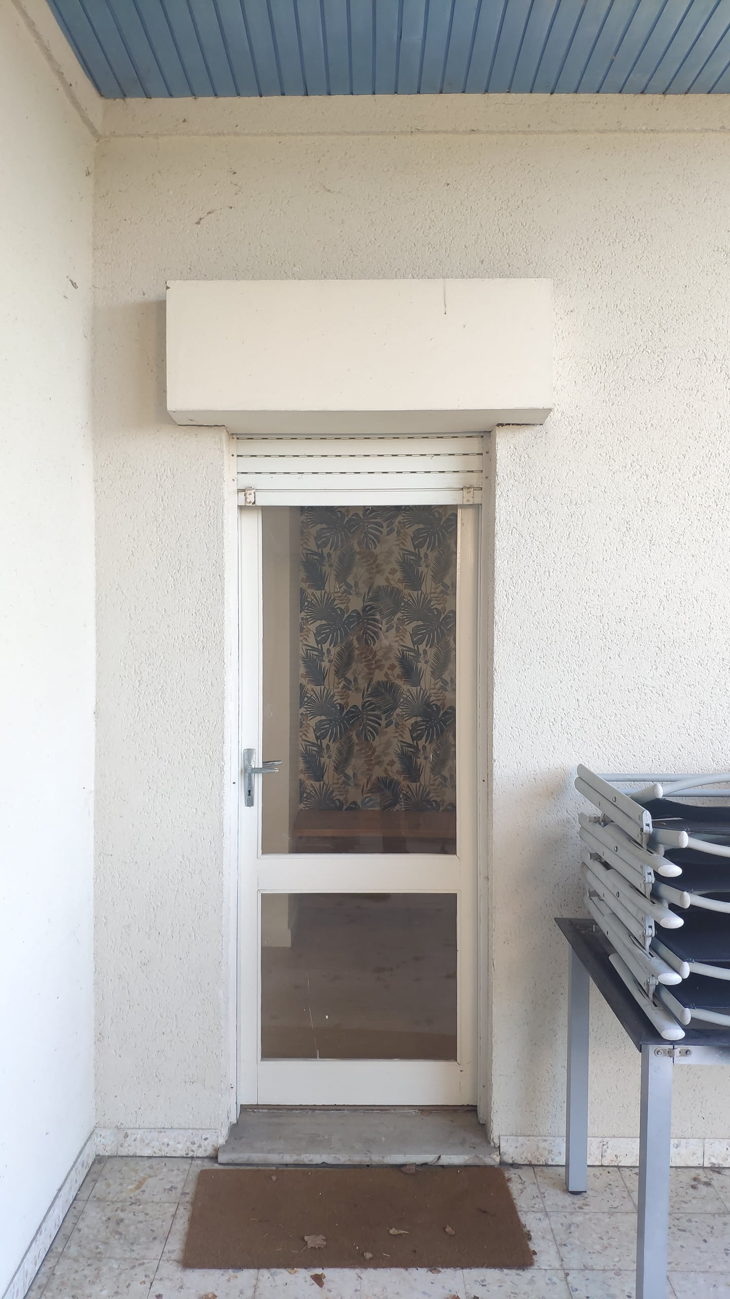 Démolition de l'ancienne porte WC