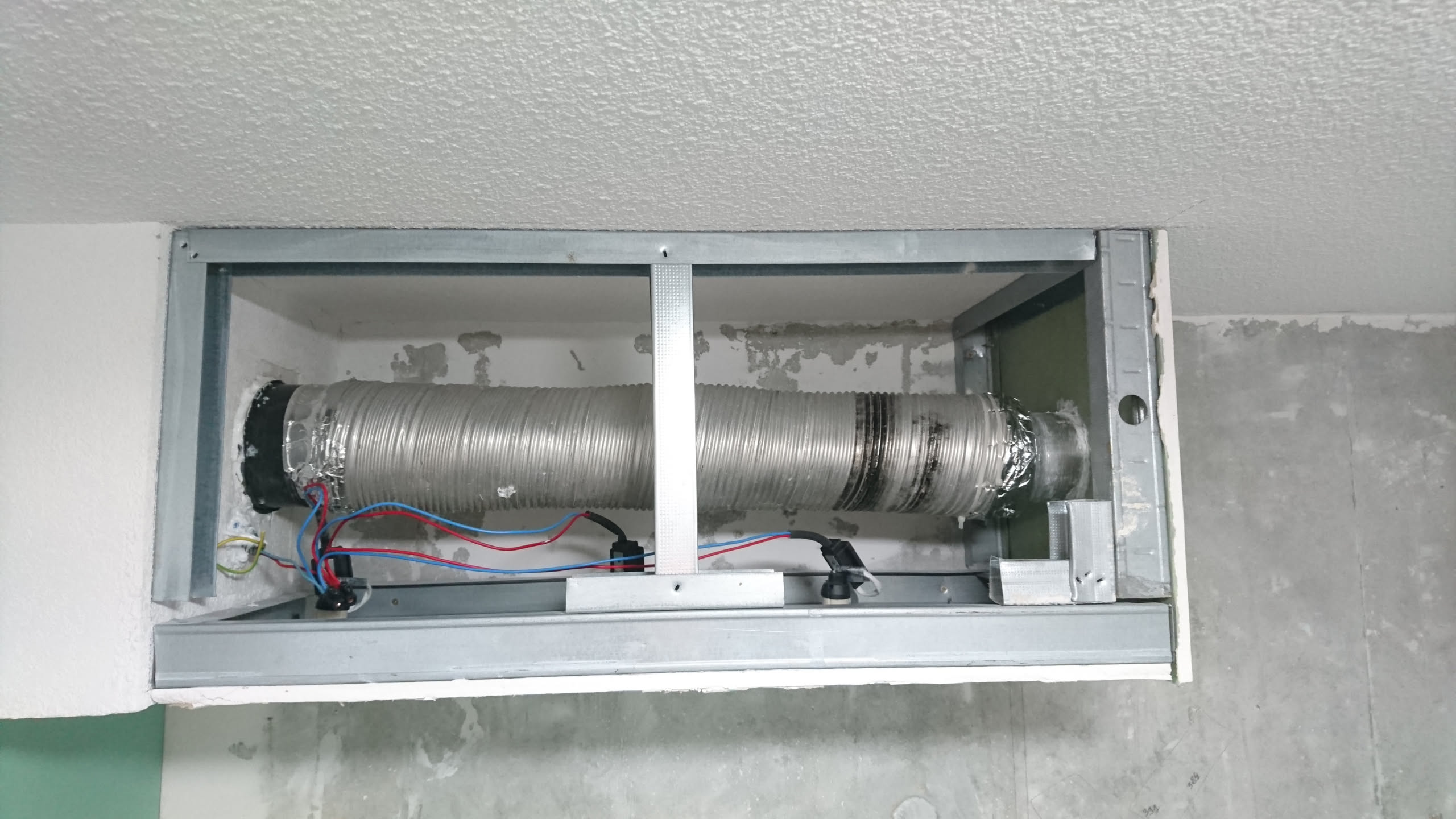Installation de la ventilation