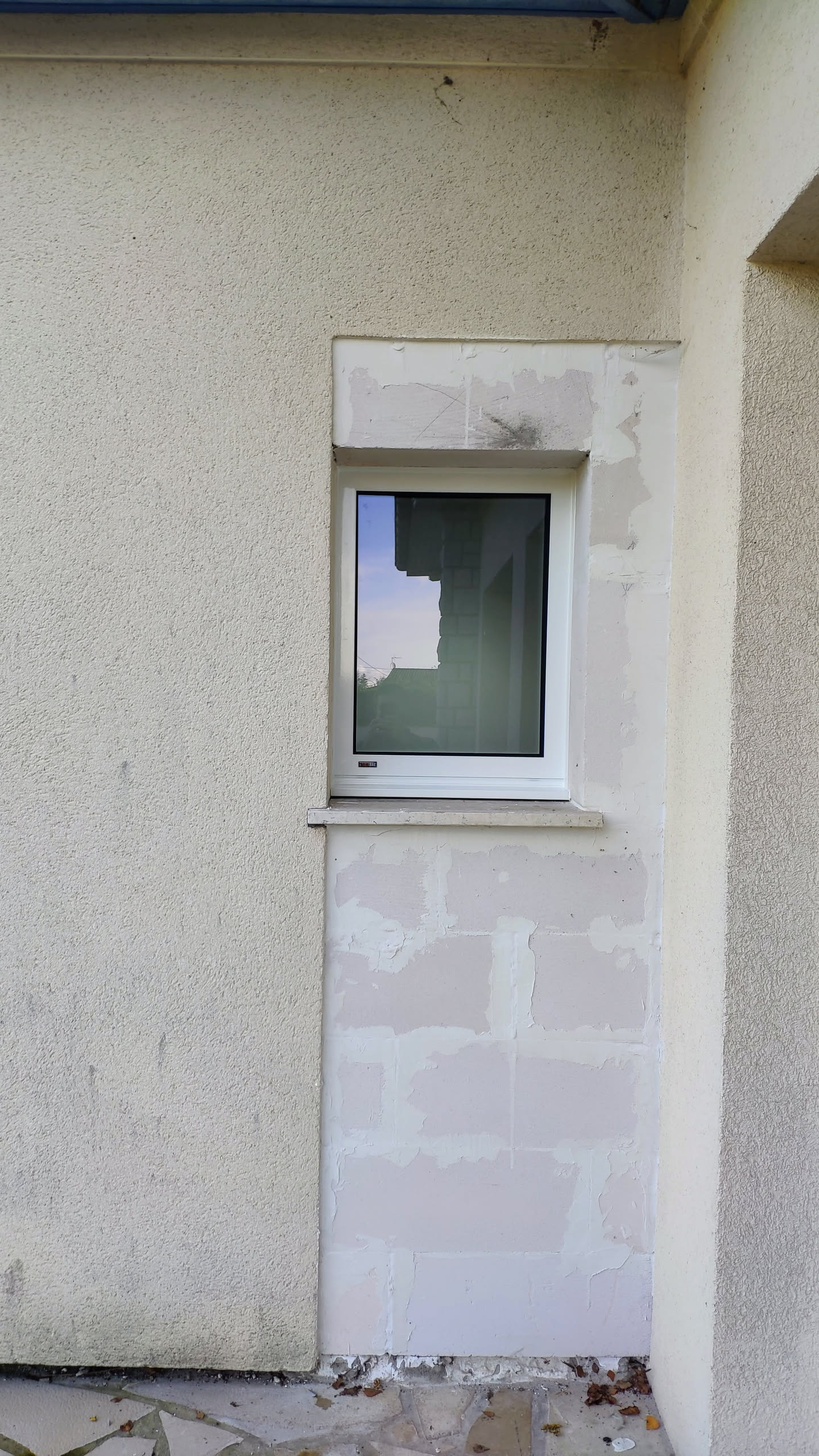 Installation de la nouvelle fenêtre