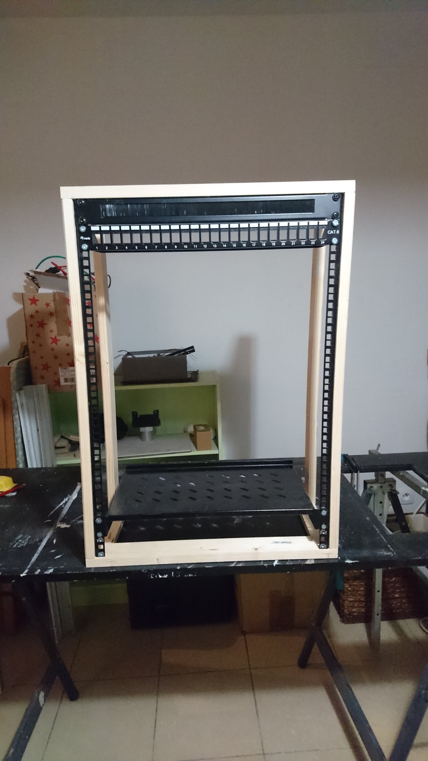 Installation des rails de rack